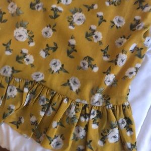 Nasty Gal Dresses - Never worn nasty gal midi yellow floral dress Nasty Gal Dresses - Never worn nasty gal midi yellow floral dress